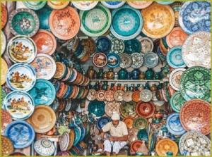 Marrakech medina shopping