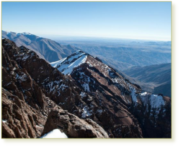 trek from Marrakech to Atlas mountains.